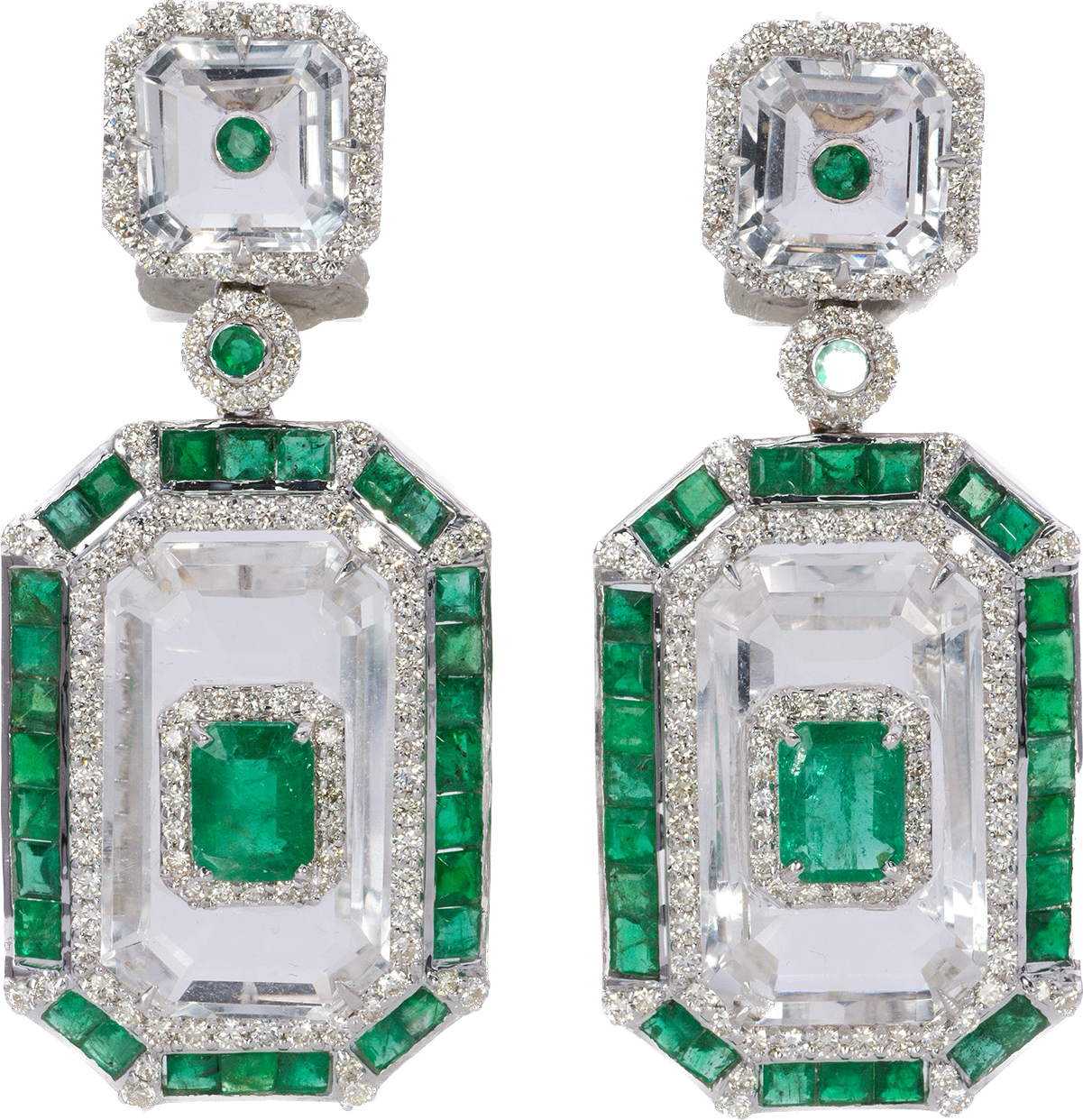 Emerald Drop Rock Crystal image 0