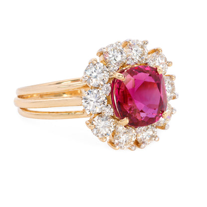 3.29 Carat Natural Unheated Burmese Ruby image 1