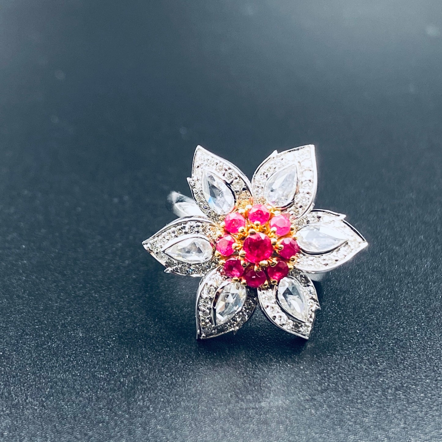 Magnolia  Flower Ring image 1