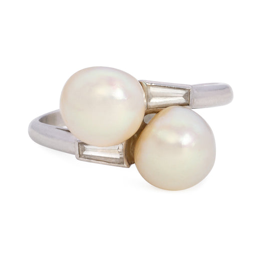 Art Deco Toi Et Moi Chaumet Ring