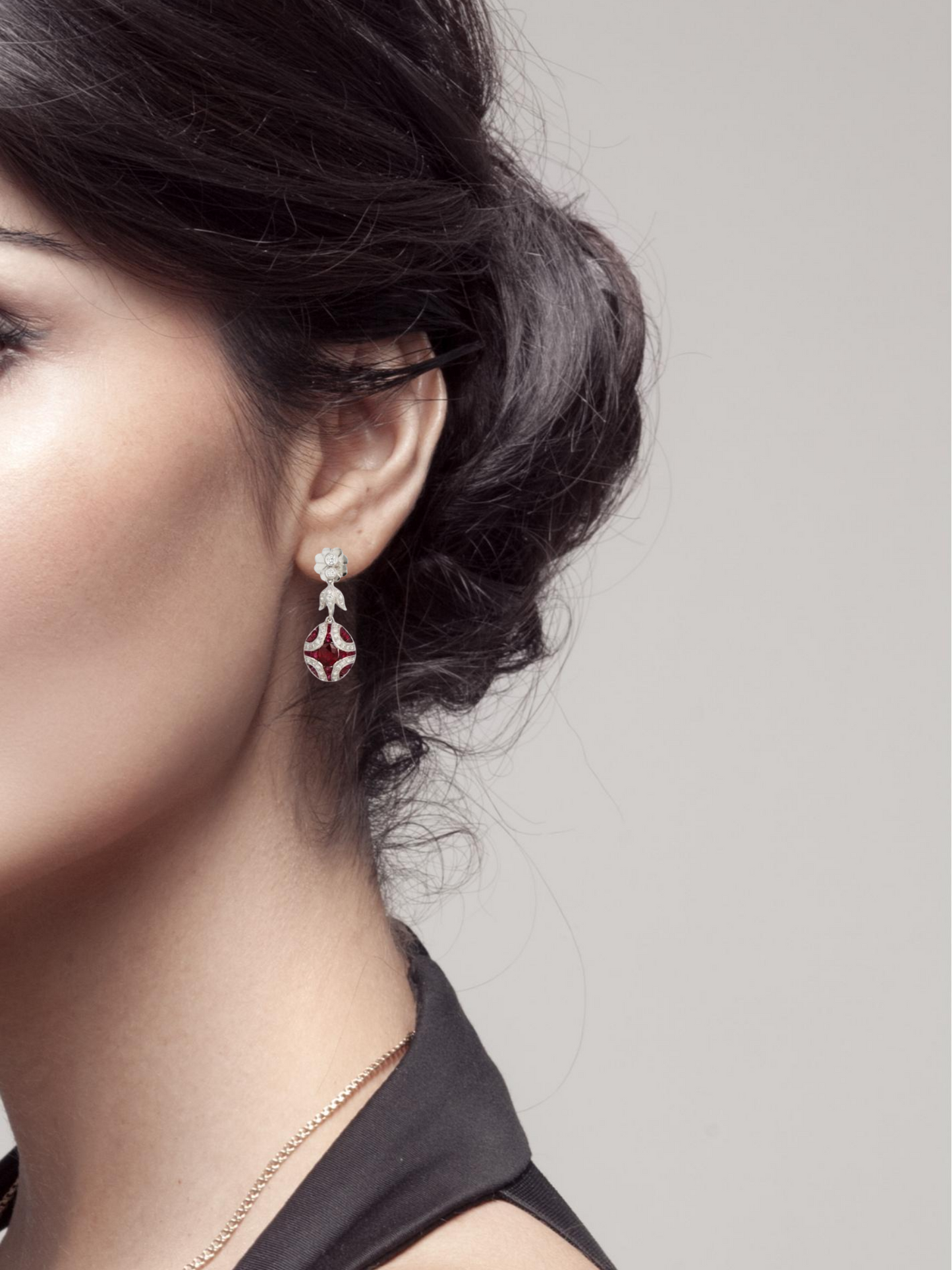 Ruby Earring image 1