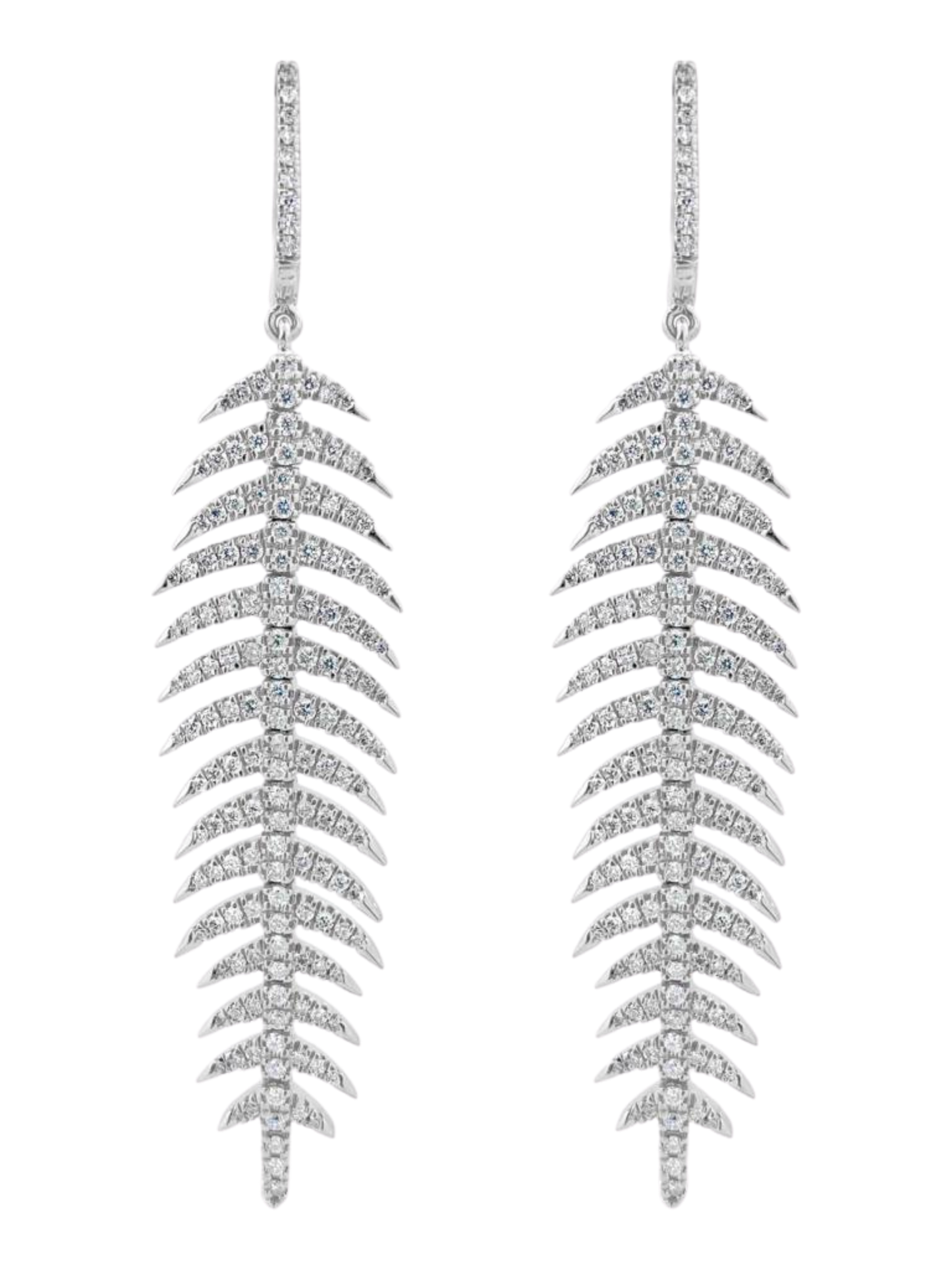 Pine leaf Earrings image 0