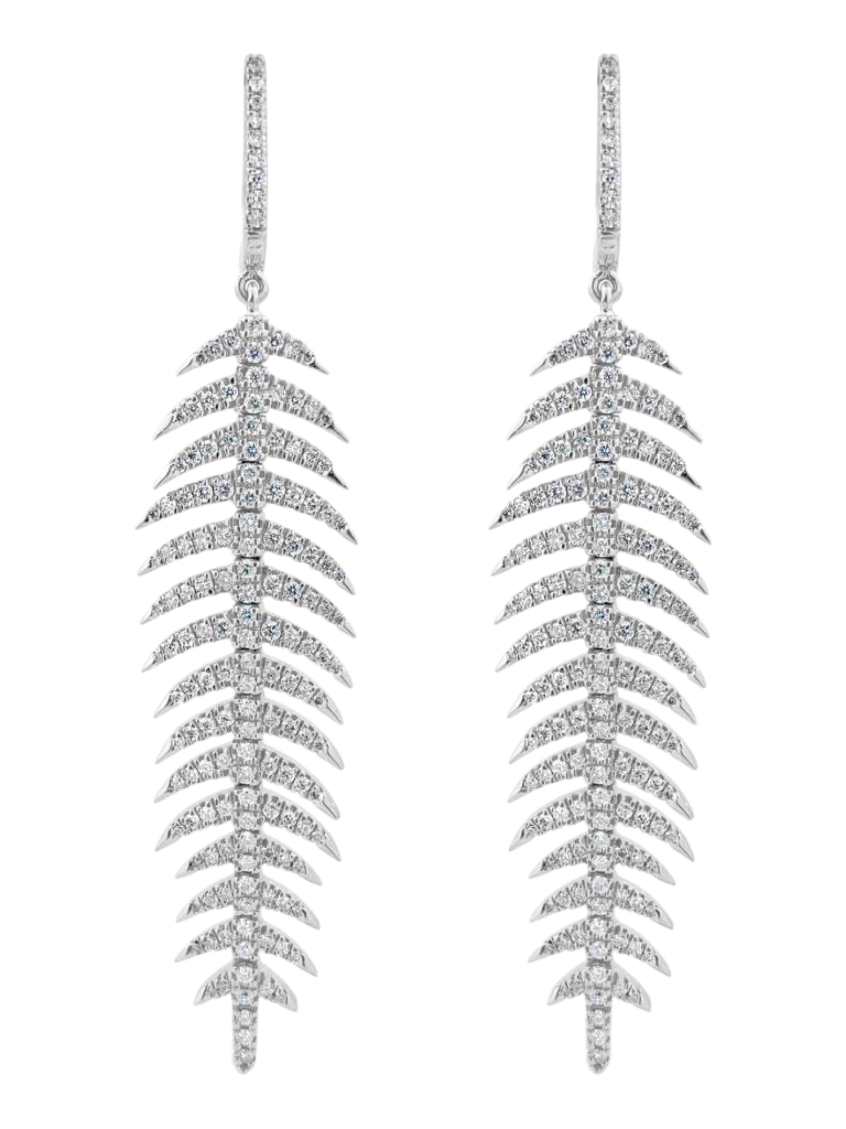 Pine leaf Earrings image 0