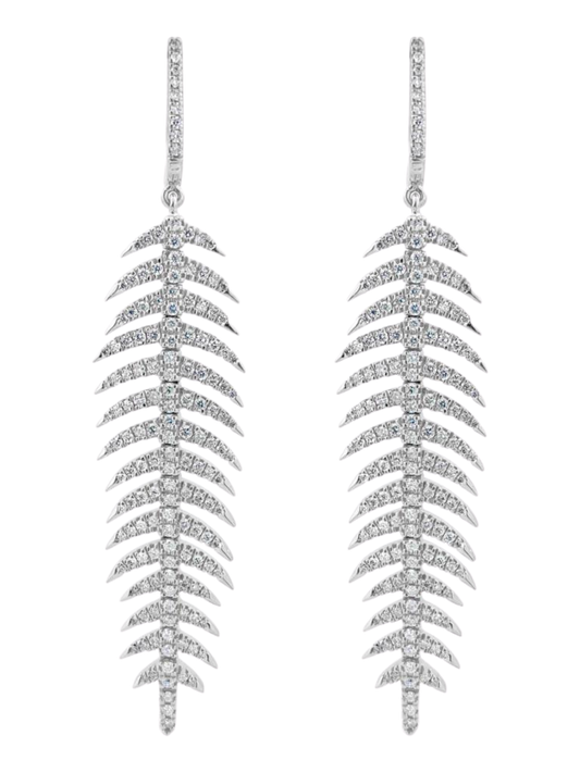 Pine leaf Earrings image 0