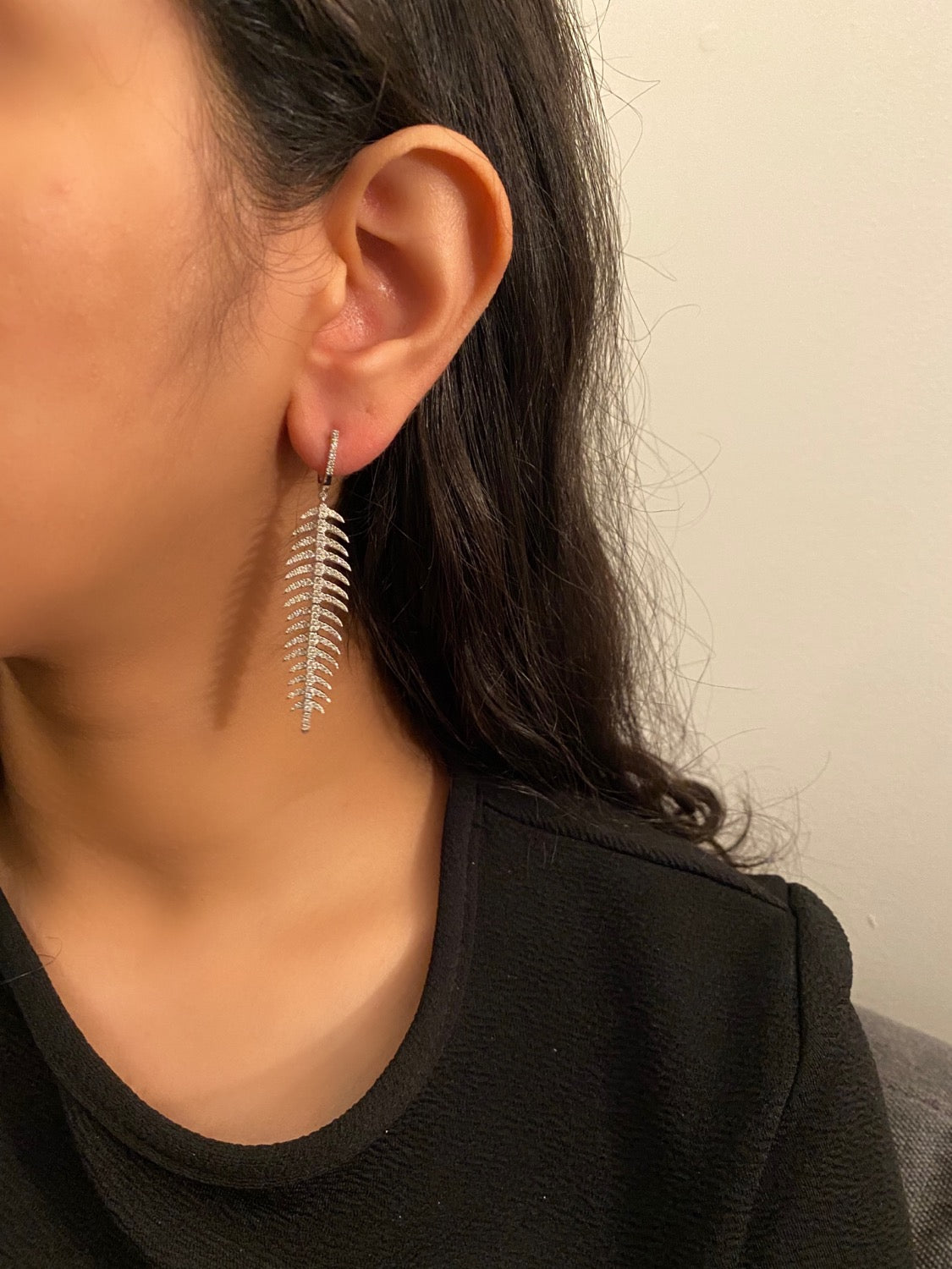 Pine leaf Earrings image 4