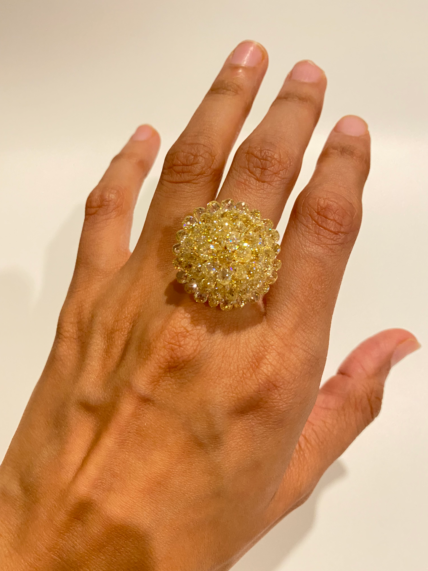 Fancy Yellow Diamond Ring image 3