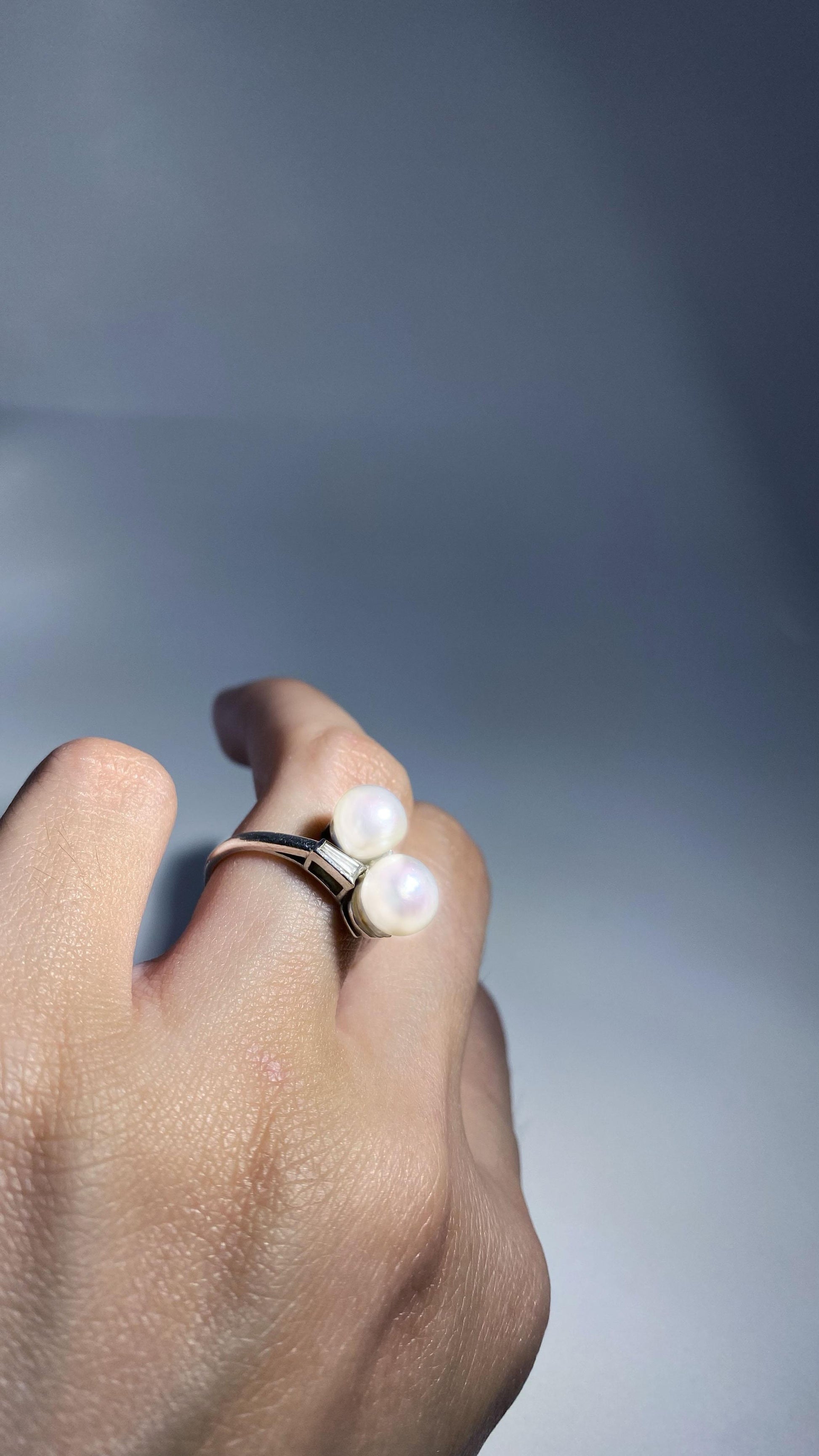 Art Deco Toi Et Moi Chaumet Ring
