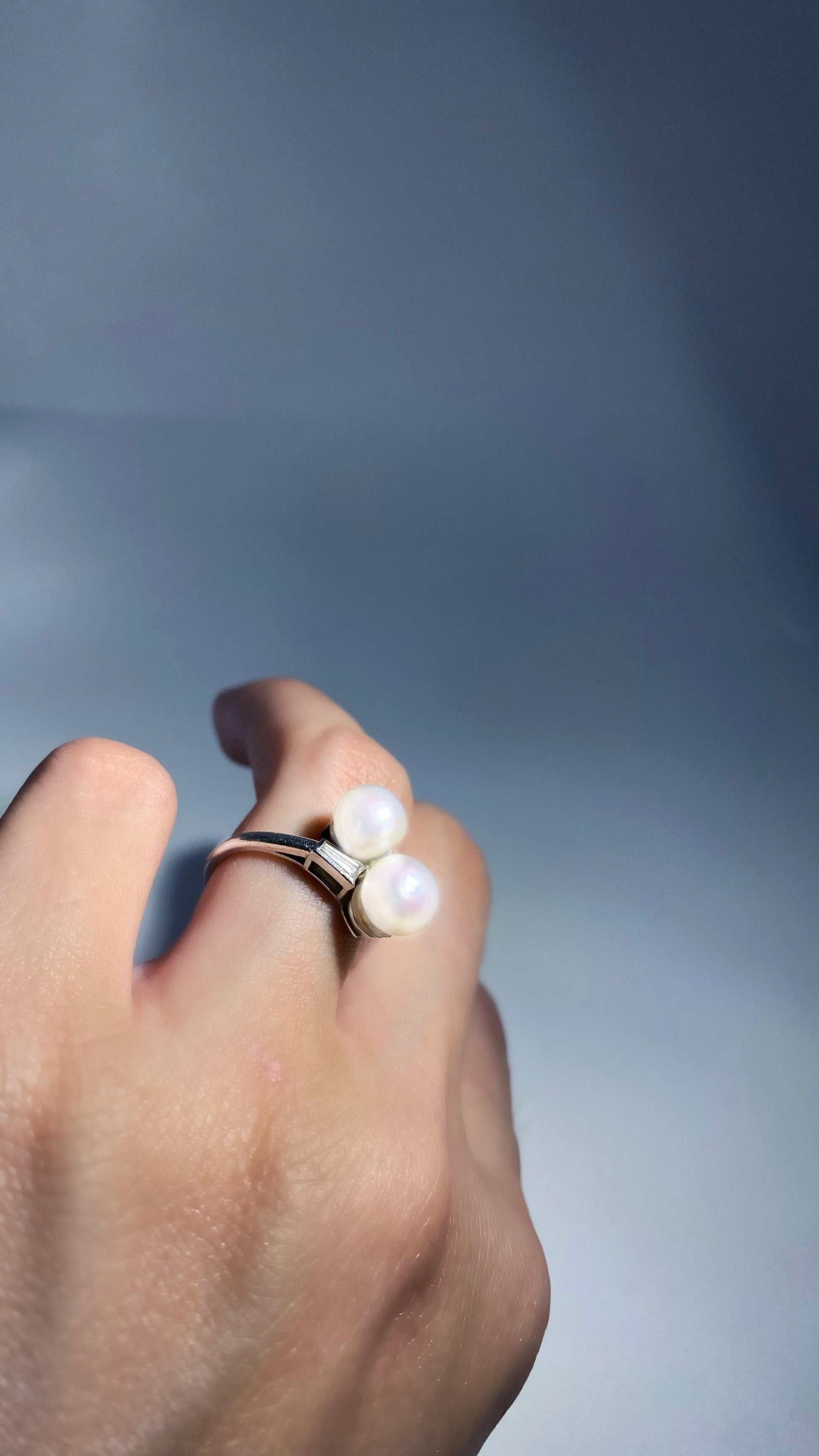 Art Deco Toi Et Moi Chaumet Ring