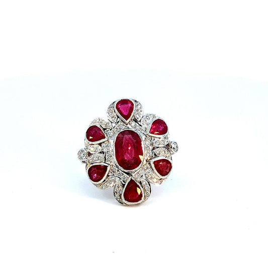 Ruby & Diamond Ring