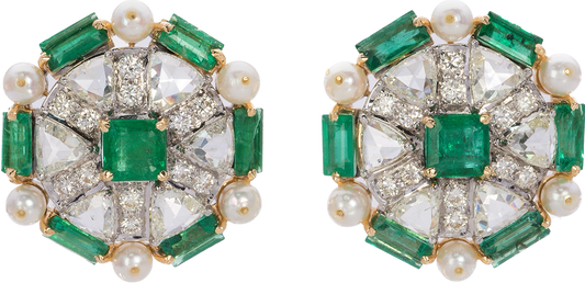 Emerald Studs image 0