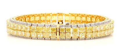 Modern Fancy Yellow Bracelet