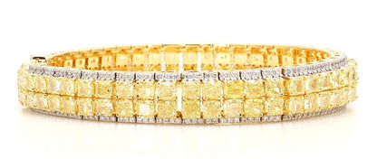Modern Fancy Yellow Bracelet