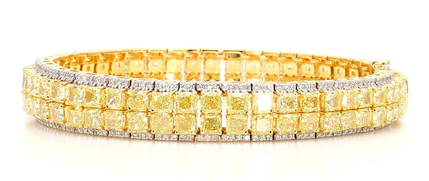 Modern Fancy Yellow Bracelet