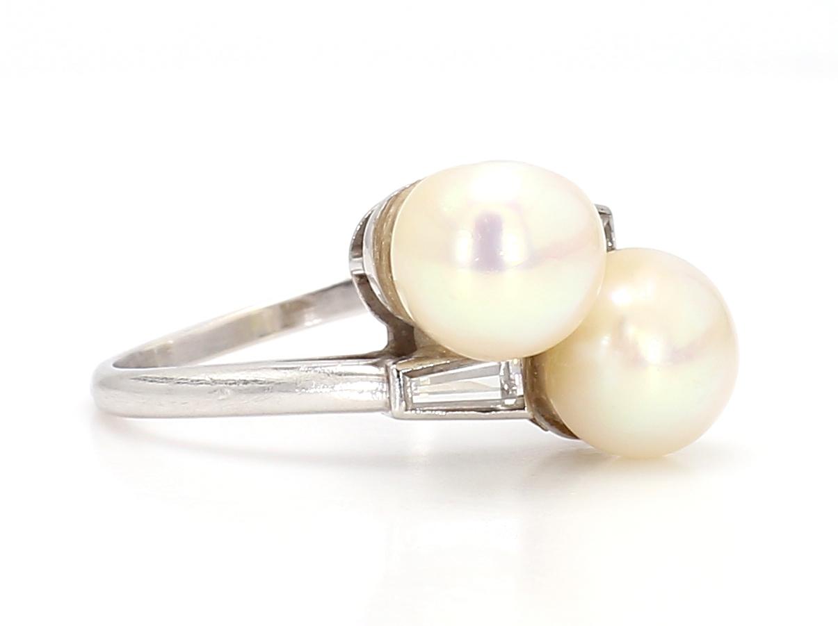 Art Deco Toi Et Moi Chaumet Ring