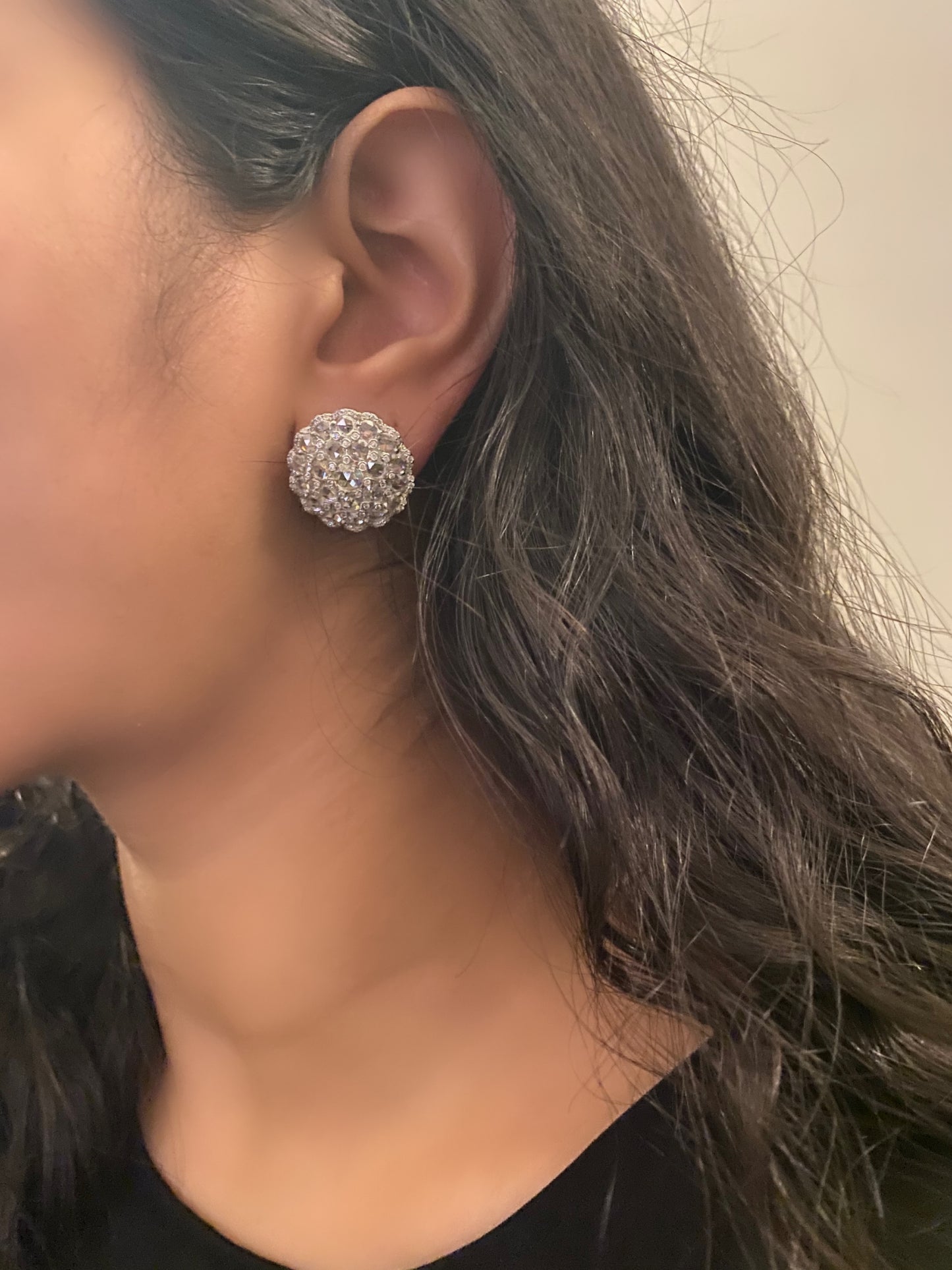 Honeycomb Cluster Studs image 2