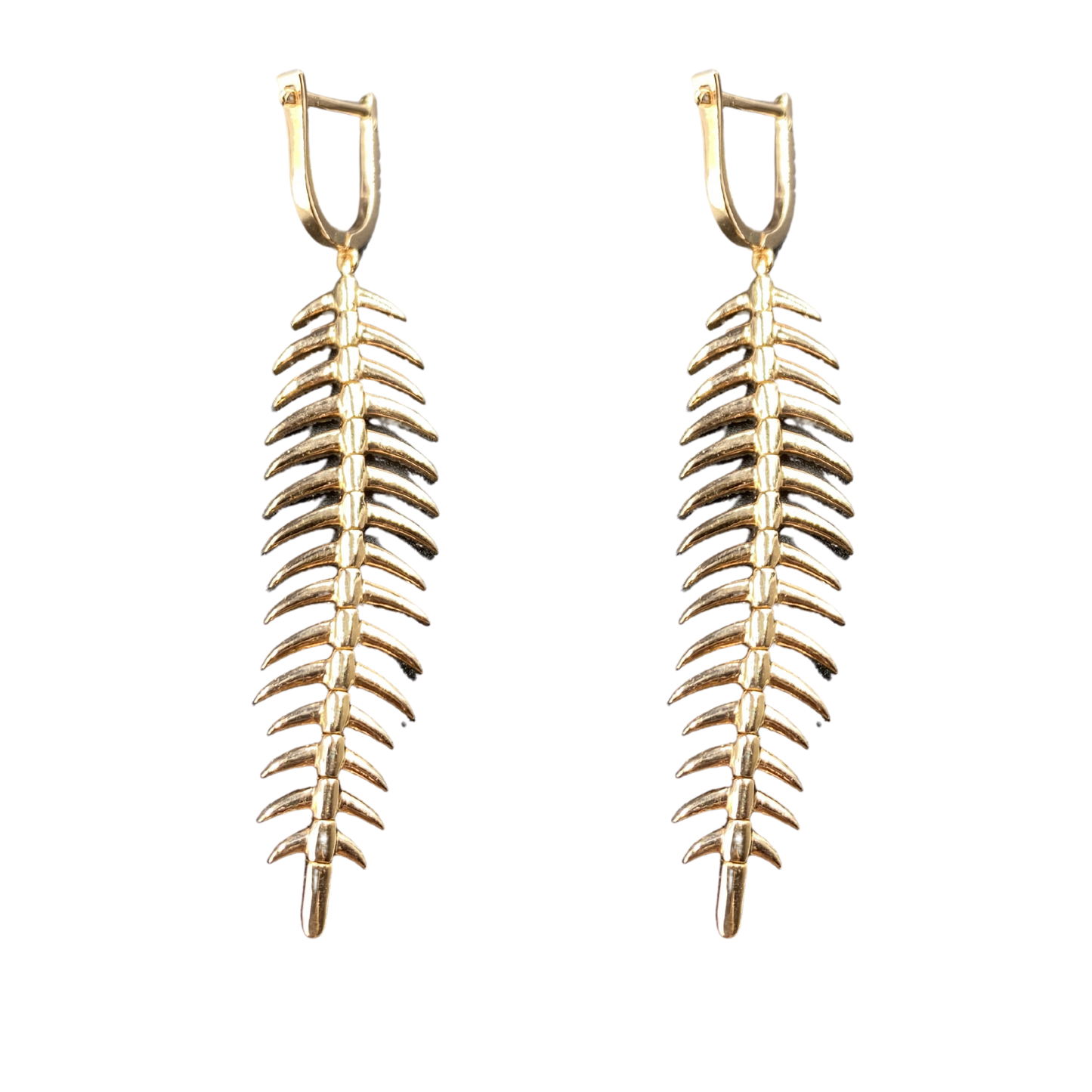 Pine leaf Earrings image 2