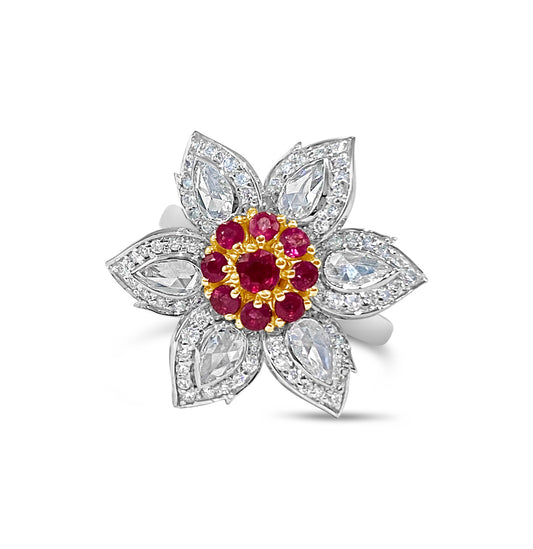 Magnolia  Flower Ring image 0