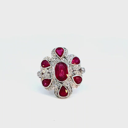 Ruby & Diamond Ring