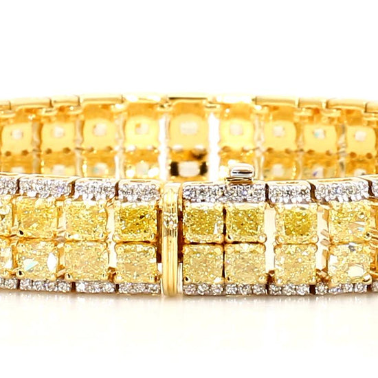 Modern Fancy Yellow Bracelet